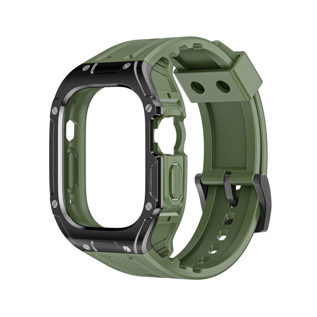 Green Strap & Black Cover