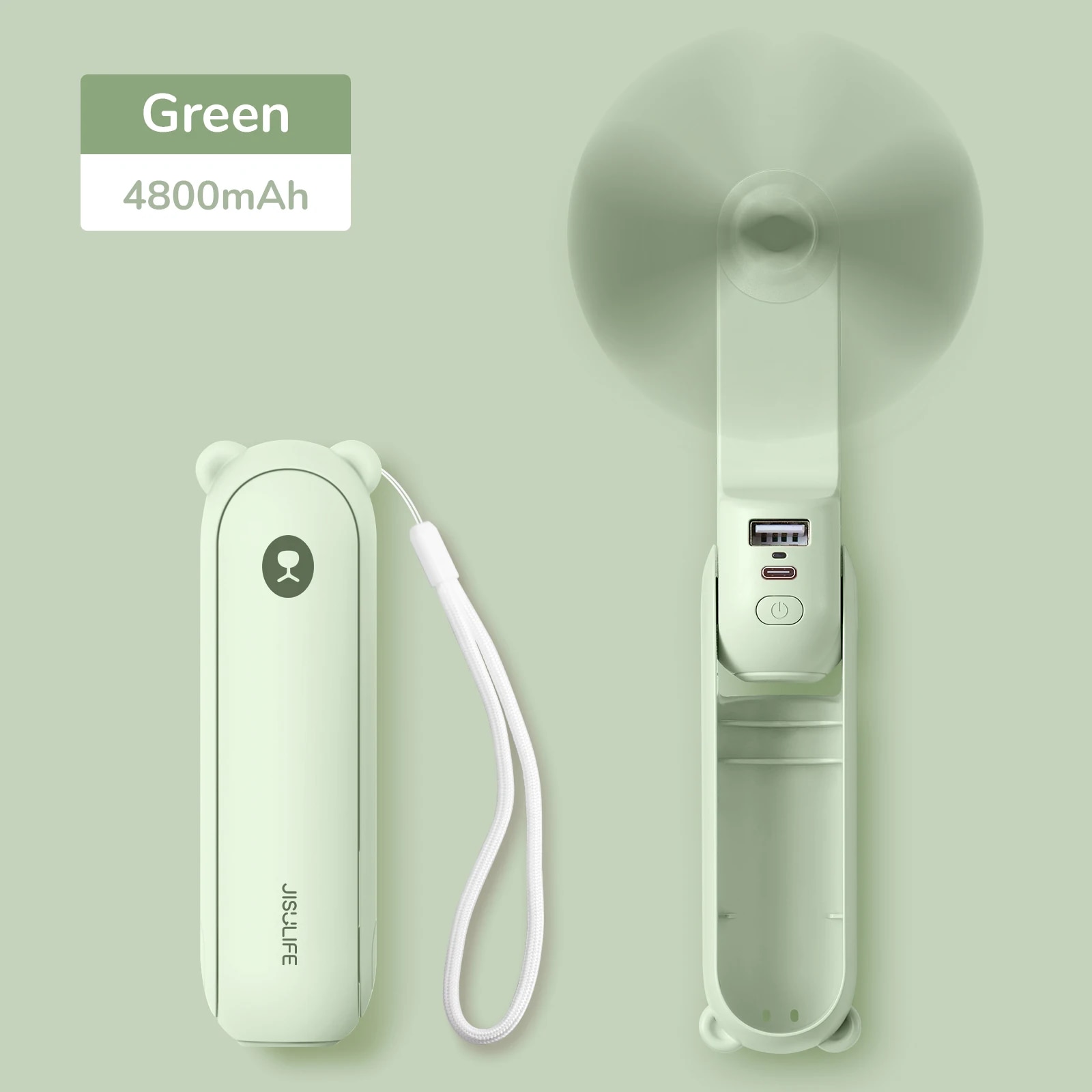 4500mAh green